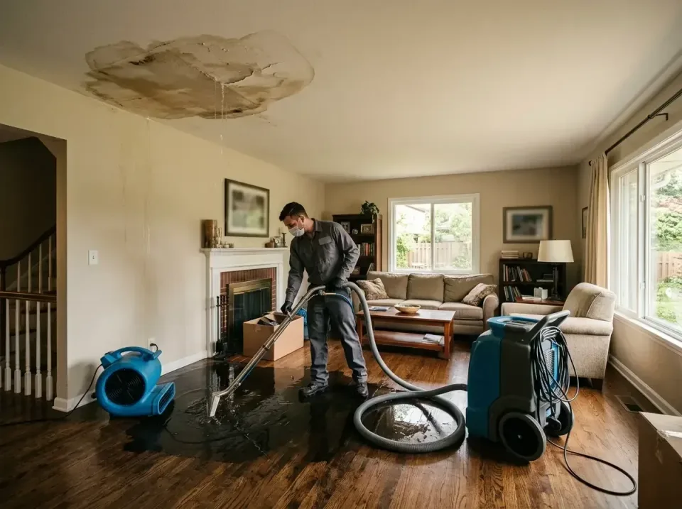 attic-pipe-burst-ceiling-drip-008 — frequently asked questions, Water Damage Restoration & Carpet Care in Los Osos, CA